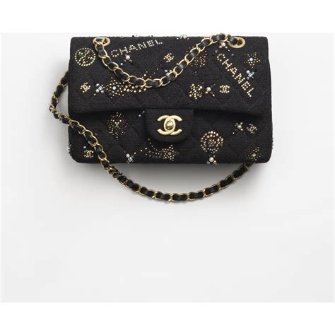 chanel small classic caviar|Small classic handbag, Grained calfskin & gold.